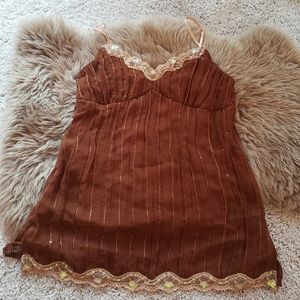 Sparkle Lace Detailed Blouse